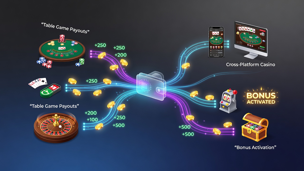 Cross-Platform Casino Systeme mit digitalen Wallets und Bonusaktivierung