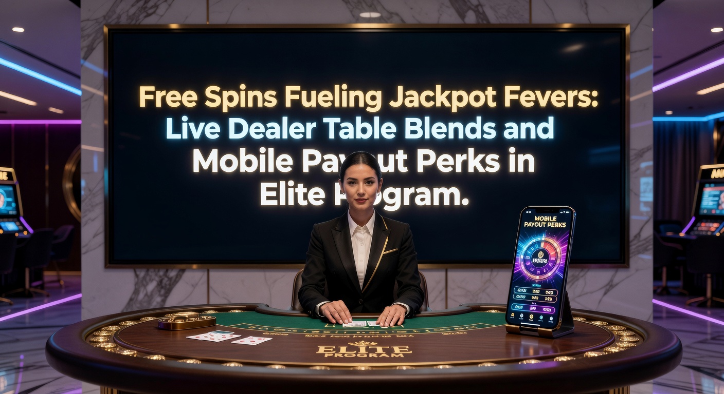 Szene mit Smartphone, das mobile Auszahlungen zeigt, umgeben von Live-Dealer-Tischen und explodierenden Jackpots in einem VIP-Umfeld