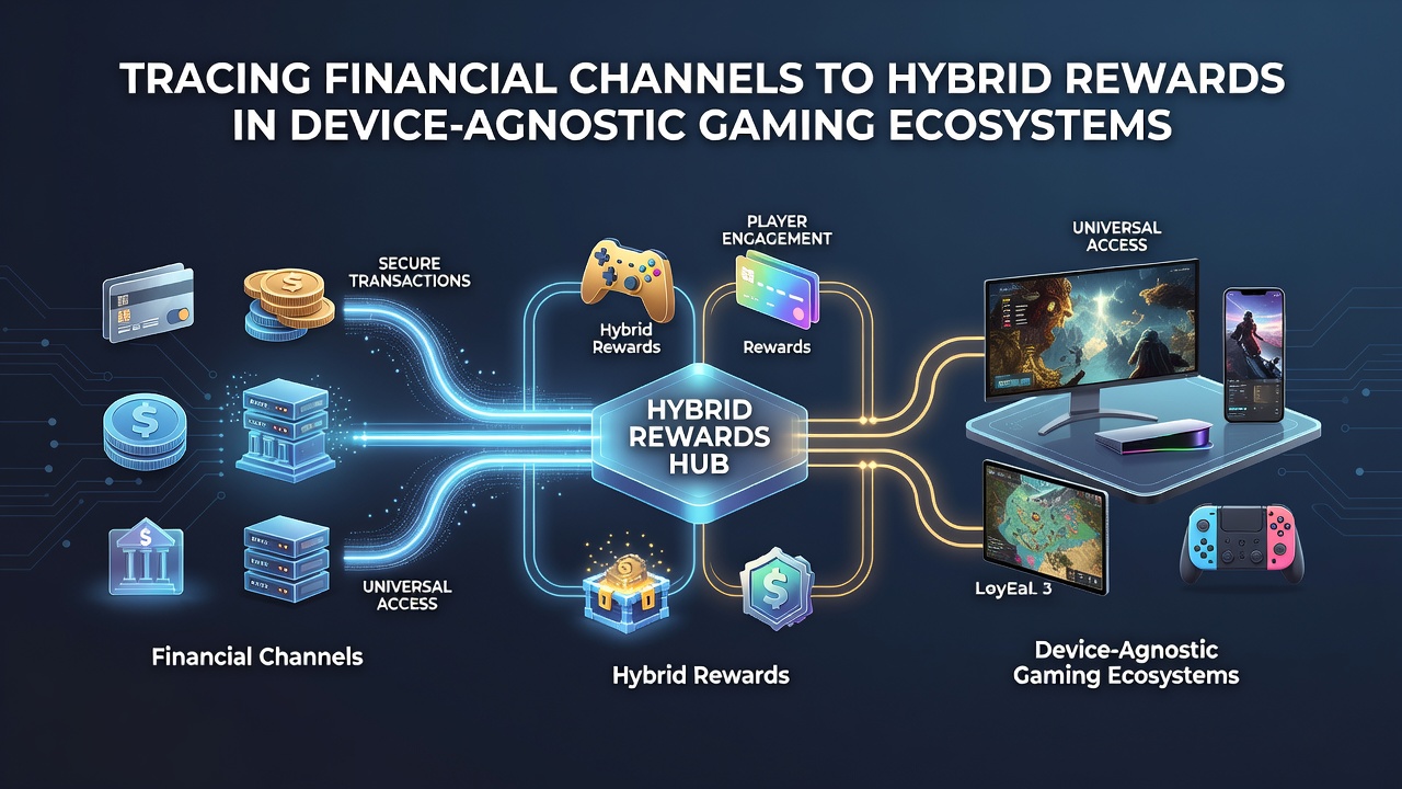 Hybride Belohnungen und finanzielle Netzwerke in mobilen sowie stationären Gaming-Ökosystemen